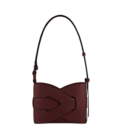 Nodde - Schwarze Kirsche Glattes Leder