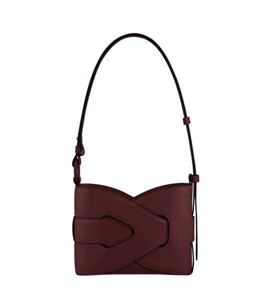 Nodde - Schwarze Kirsche Glattes Leder