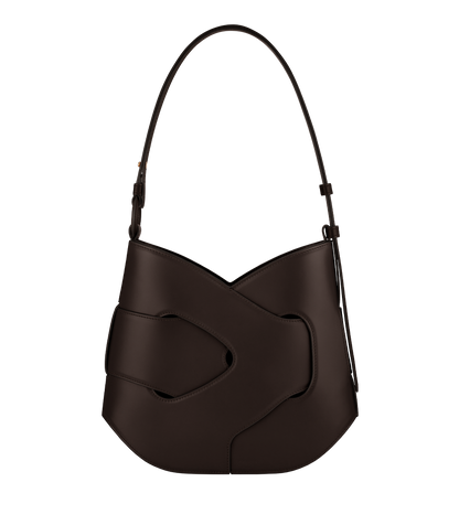 Nodde Hobo - Ebenholz Glattes Leder