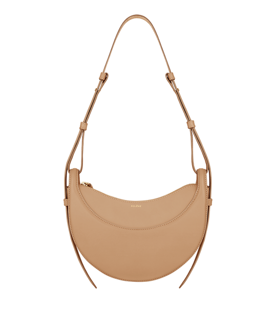 Numéro Dix - Beige Glattes Leder