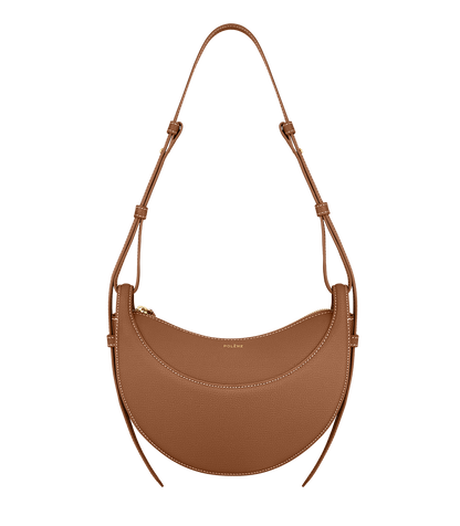 Numéro Dix - Camel Genarbtes Leder