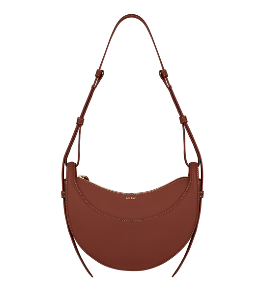 Numéro Dix - Cognac Glattes Leder