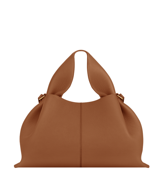 Numéro Neuf - Camel Genarbtes Leder