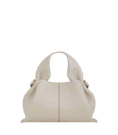 Numéro Neuf Mini - Kreide Genarbtes Leder