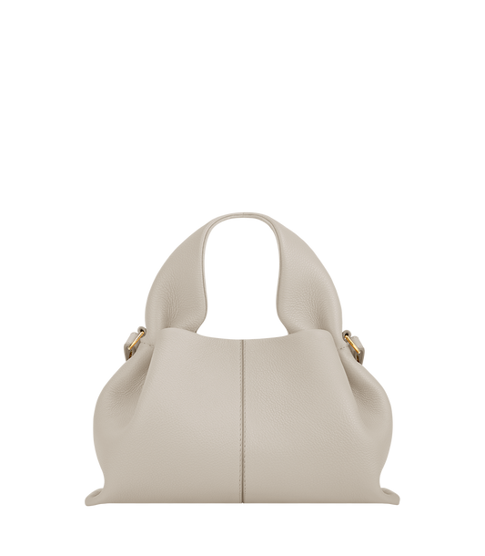 Numéro Neuf Mini - Kreide Genarbtes Leder