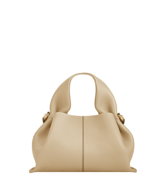 Numéro Neuf Mini - Sand Genarbtes Leder