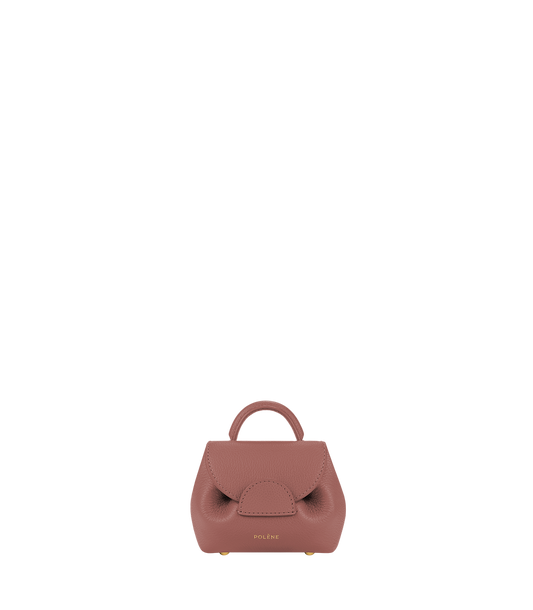 Numéro Un Micro - Blush Genarbtes Leder
