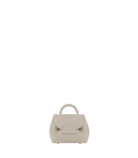 Numéro Un Micro - Kreide Genarbtes Leder