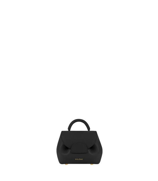 Numéro Un Micro - Schwarz Genarbtes Leder