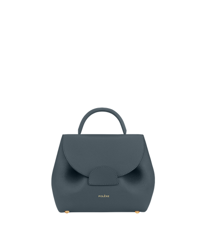 Numéro Un Nano - Mitternachtsblau Genarbtes Leder