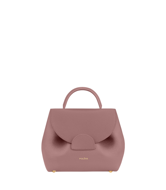Numéro Un Nano - Lilac Genarbtes Leder