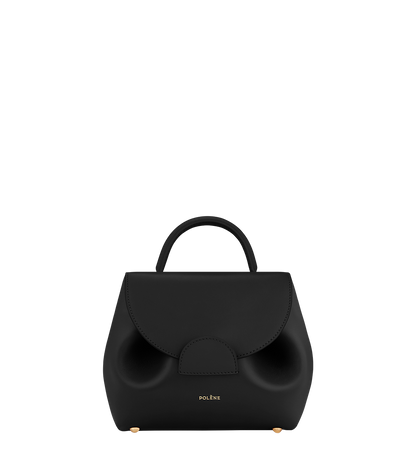 Numéro Un Nano - Schwarz Glattes Leder