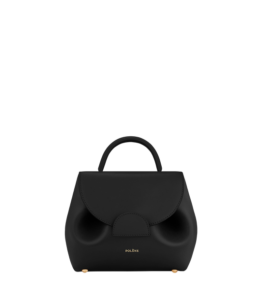 Numéro Un Nano - Schwarz Glattes Leder