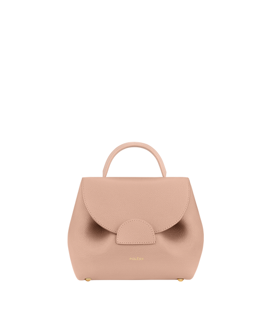 Numéro Un Nano - Nude Genarbtes Leder