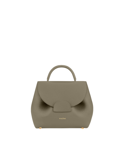 Numéro Un Nano - Olive Genarbtes Leder