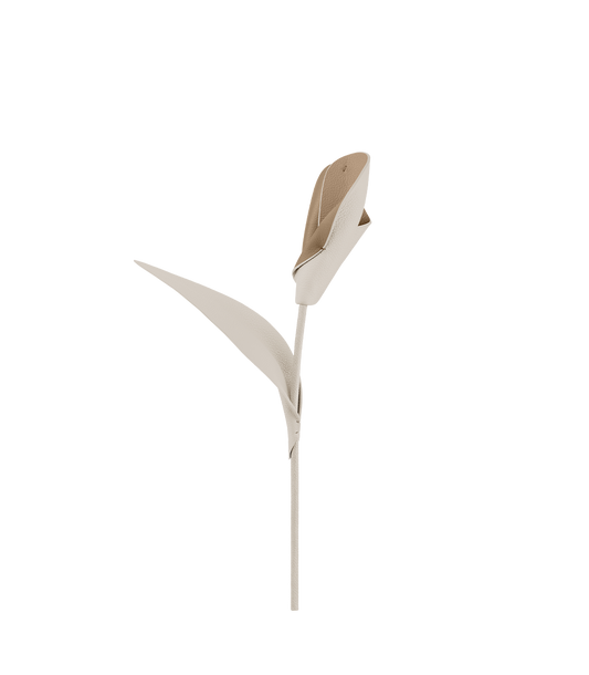 Blume Pili - Duo Kreide Genarbtes Leder