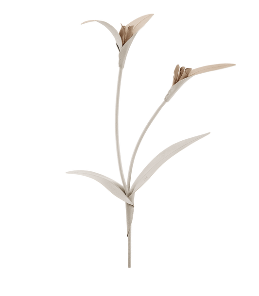 Blume Touka - Trio Kreide Genarbtes Leder