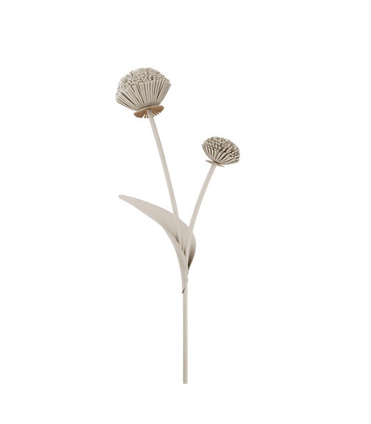 Blume Tul - Duo Kreide Genarbtes Leder