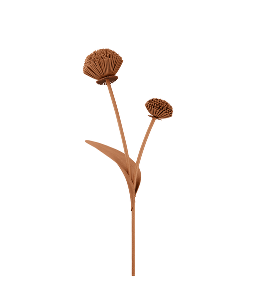 Blume Tul - Duo Tan Genarbtes Leder